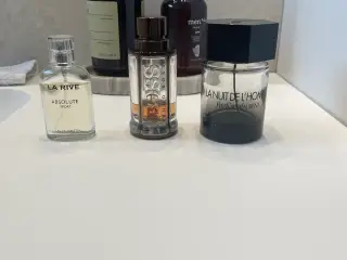 Salg af parfume alle 3 for 100kr
