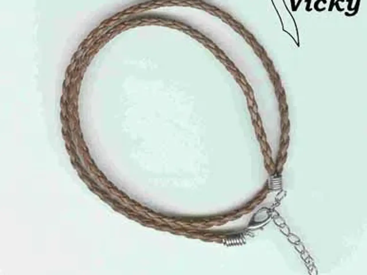 Billede 8 - VEDHÆNG MED FJER-CHARM # Armbånd Halskæd