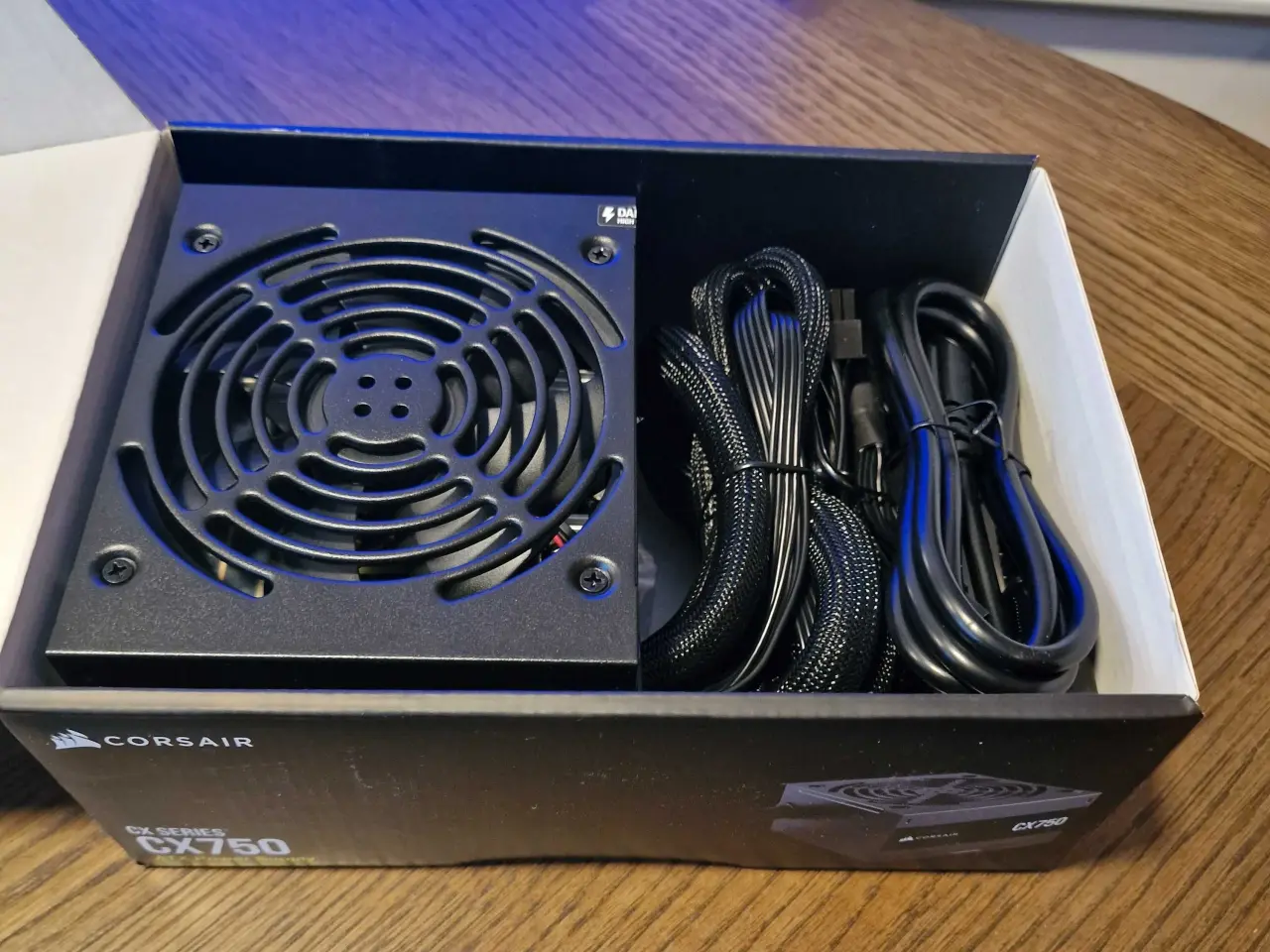 Billede 1 - Corsair CX750 ATX strømforsyning