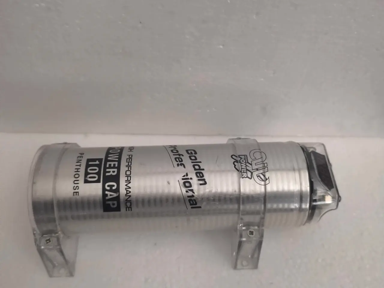 Billede 3 - Kondensator til bilstereo med digitalt voltmeter (