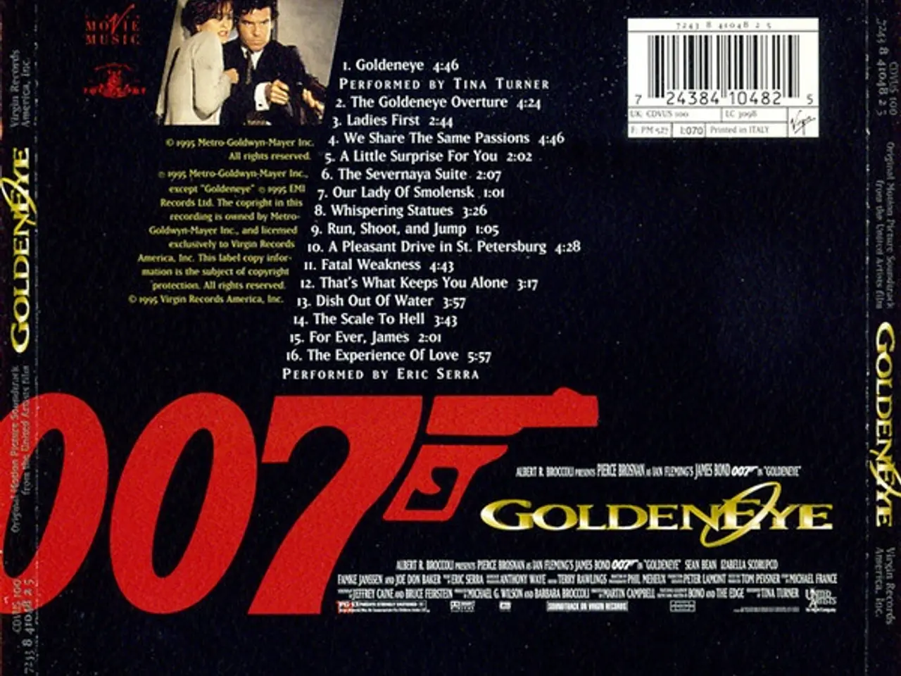 Billede 2 - Eric Serra – Goldeneye (Original Motion… – CD