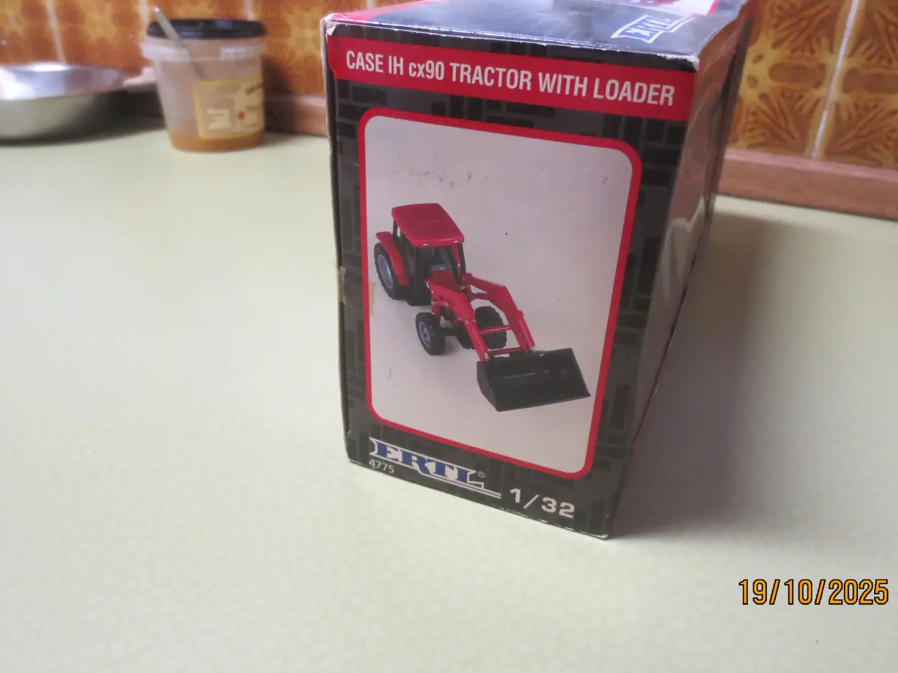 Billede 6 - 1 stk Modeltraktor John Deere 7280 og Case IH CX