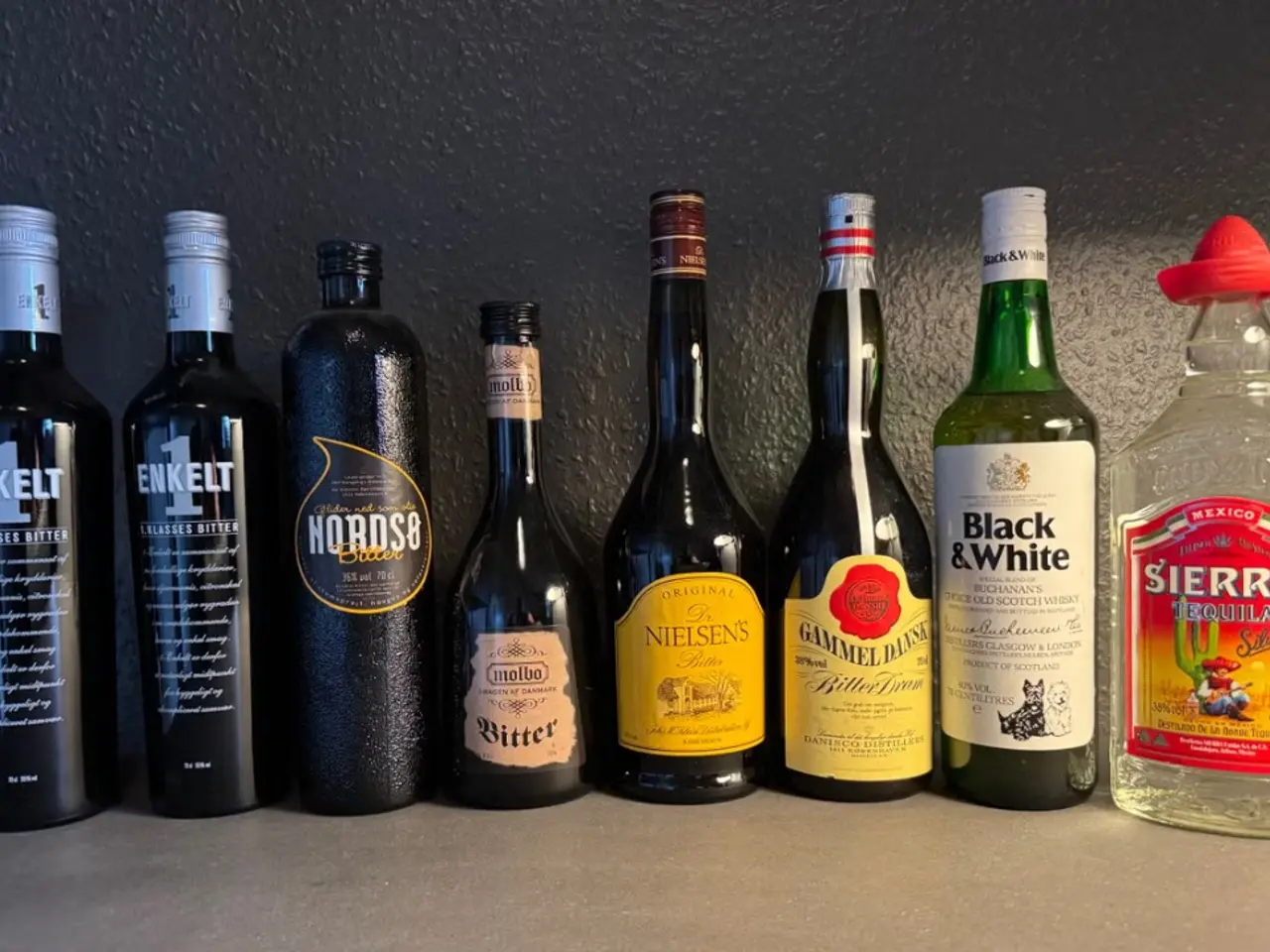 Billede 1 - Samling af spiritusflasker blandede mærker