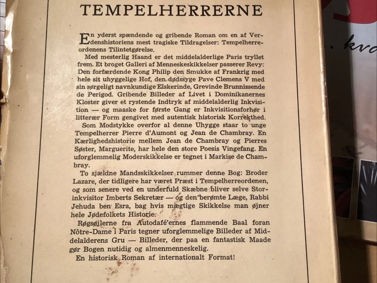 Billede 3 - Aage Barfoed, Tempelherrerne