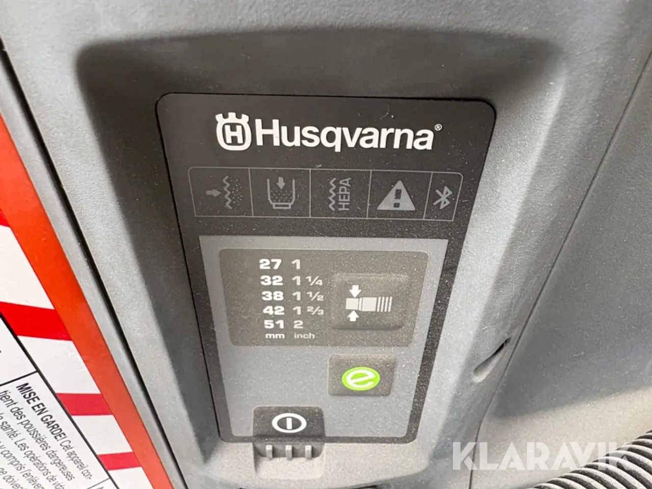 Billede 12 - Støvsuger Husqvarna DE110i