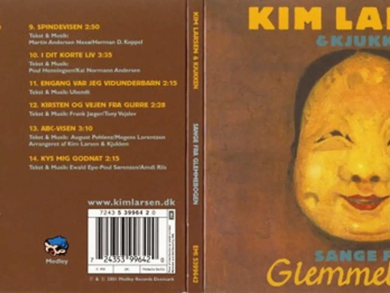 Billede 2 - Kim Larsen & Kjukken – Sange Fra Glemmebogen – CD