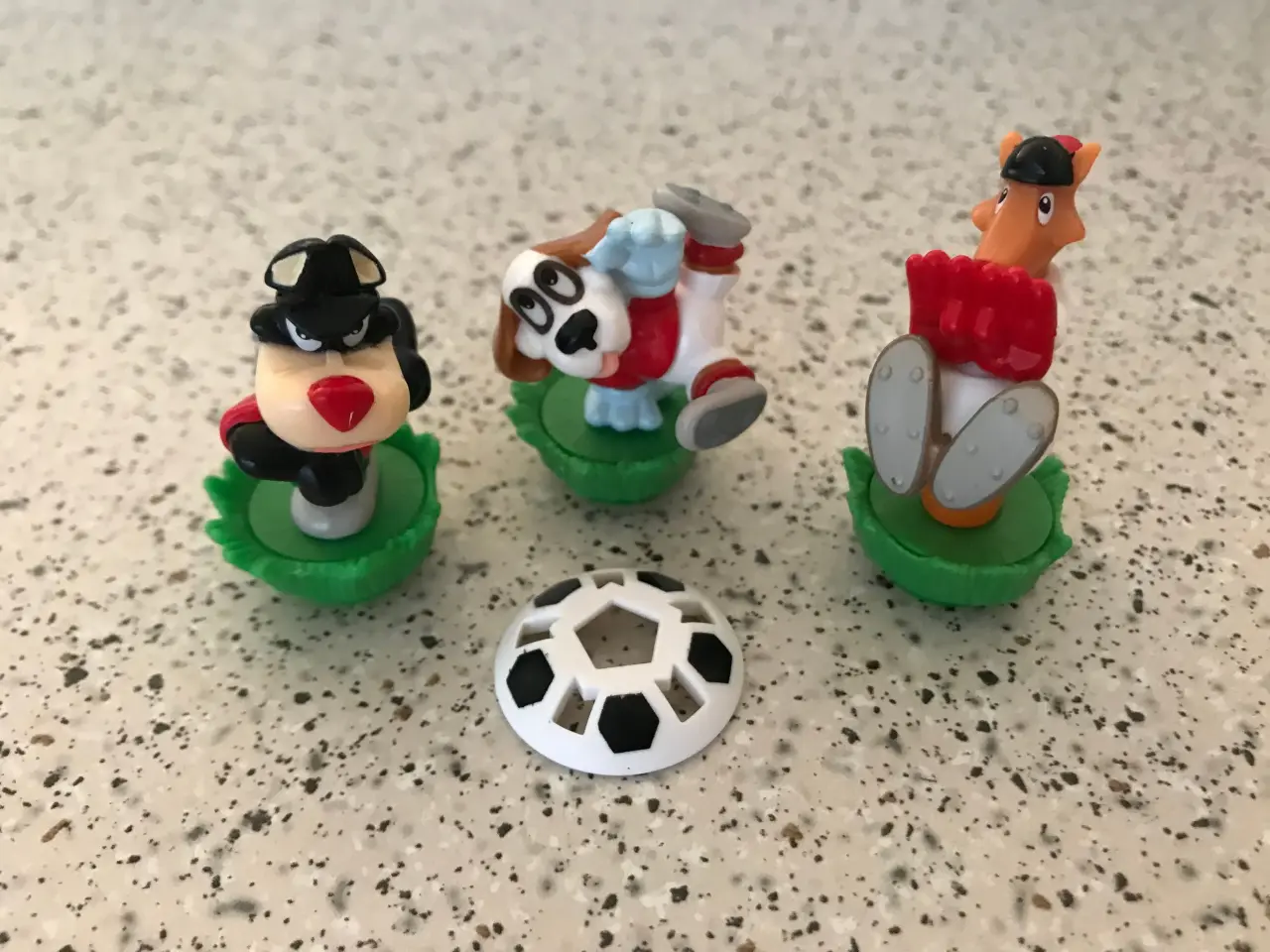 Billede 1 - MINI figur Fodbold, 3 stk.
