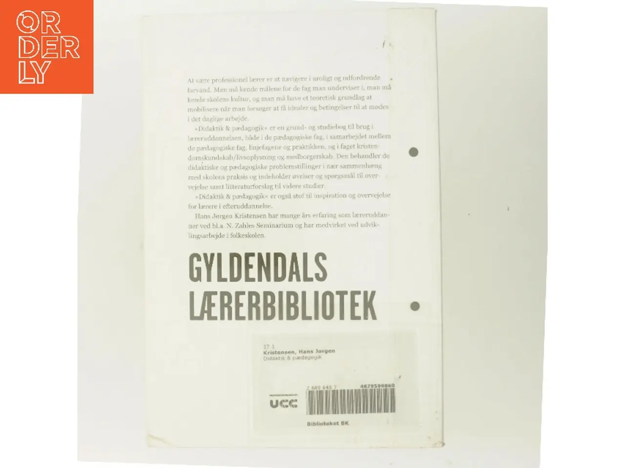 Billede 3 - Didaktik & pædagogik af Hans Jørgen Kristensen (Bog)