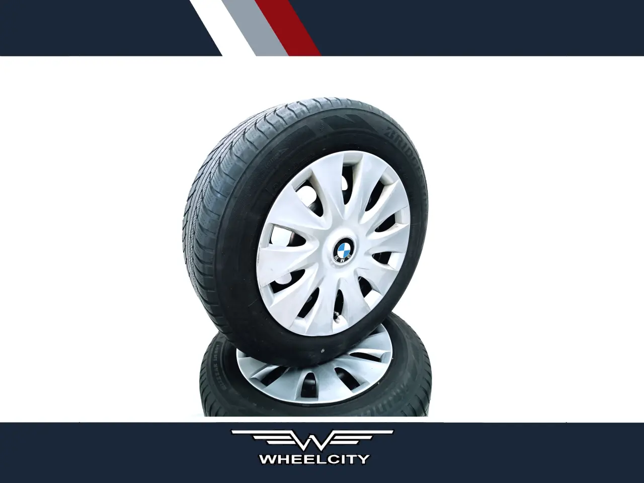 Billede 1 - 5x120 16" ET31, Nav 72,6ø BMW vintersæt inkl. TPMS