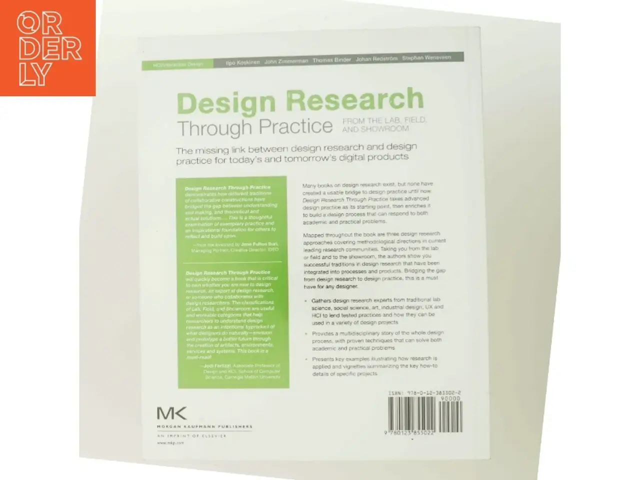Billede 3 - Design Research Through Practice : From the Lab, Field, and Showroom (Bog)