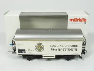 Modeltogvogne med reklamer