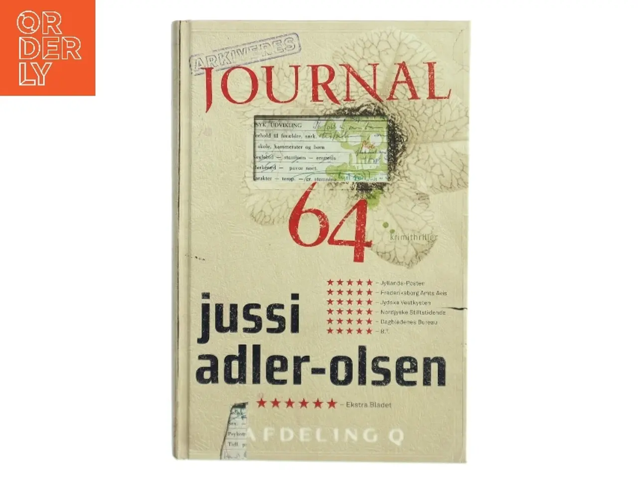 Billede 1 - Journal 64 : krimithriller af Jussi Adler-Olsen (Bog)