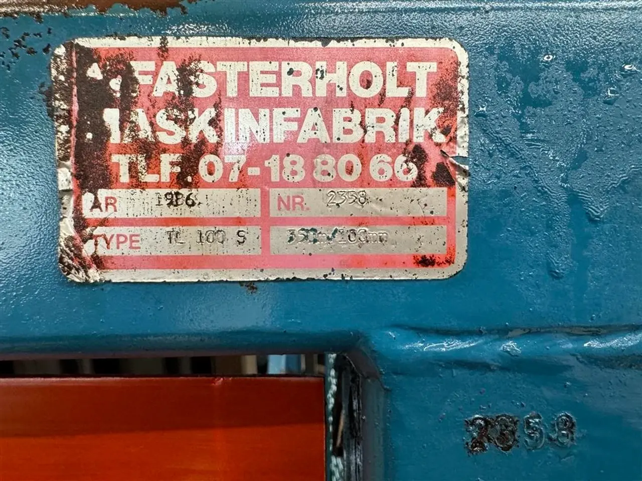 Billede 12 - Fasterholt TL 100 S Ca. 350m.-100mm. slange