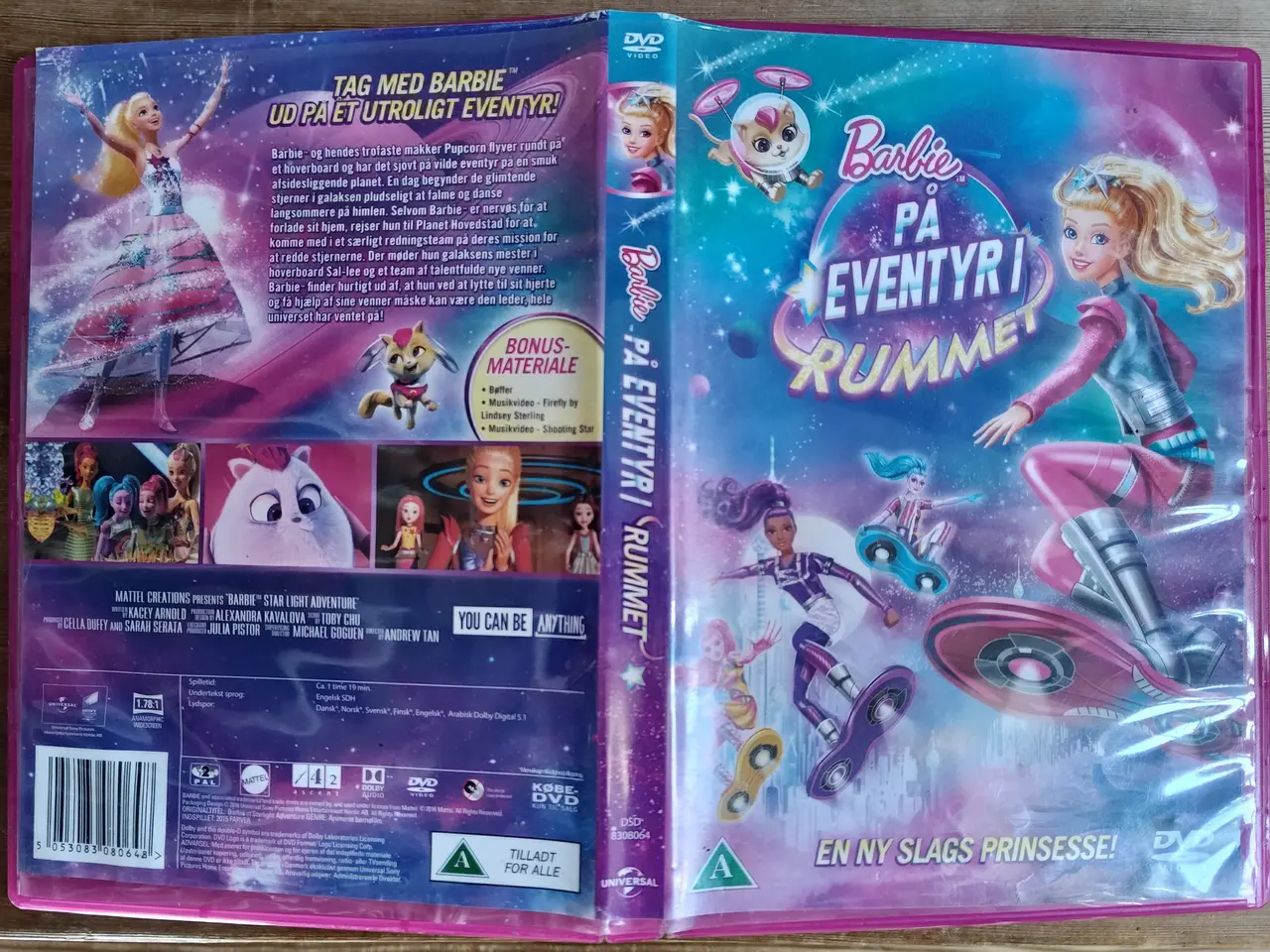 Billede 1 - Barbie på eventyr i rummet DVD