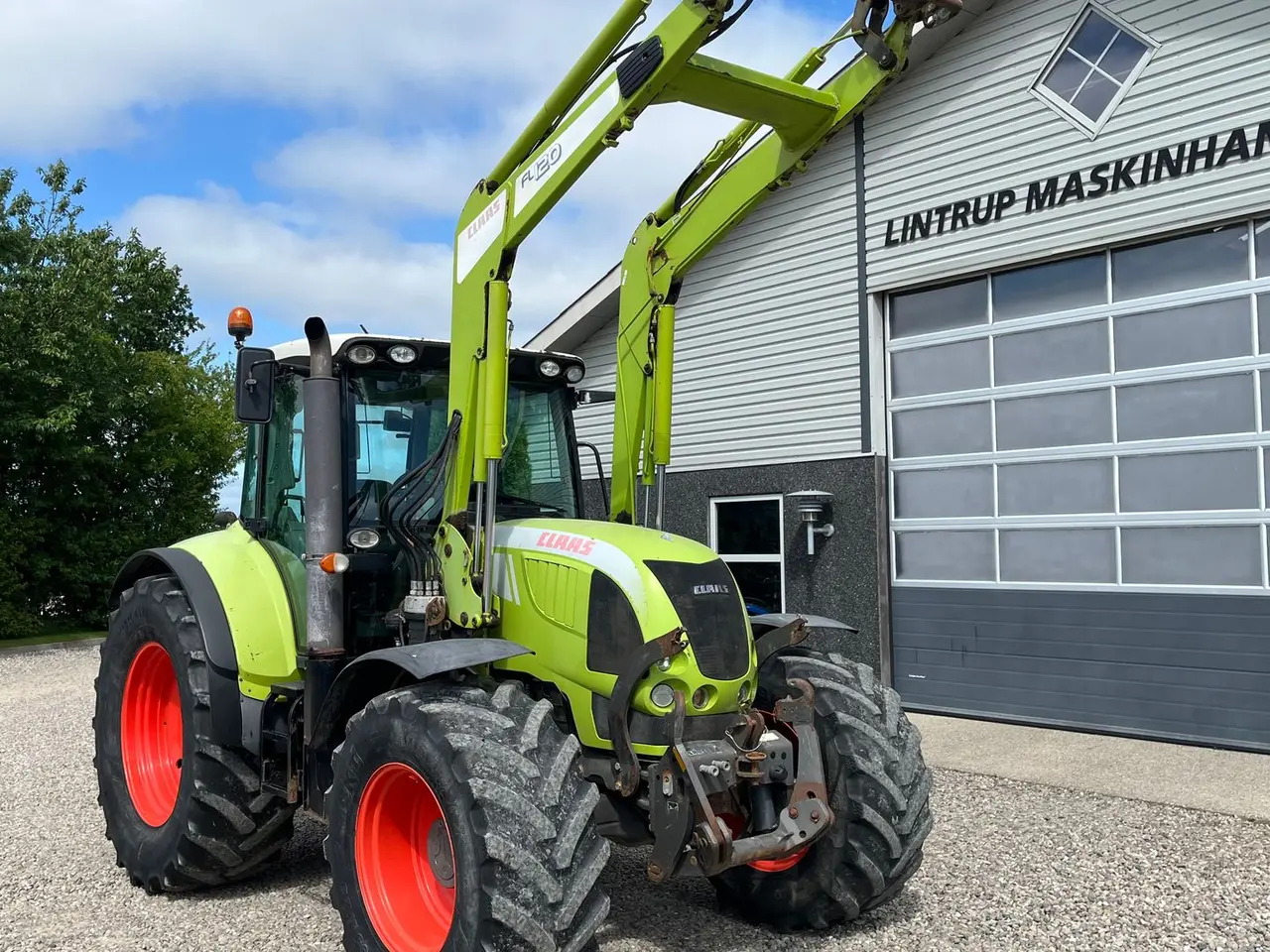 Billede 17 - CLAAS Arion 630 CIS Med frontlæsser og frontlift