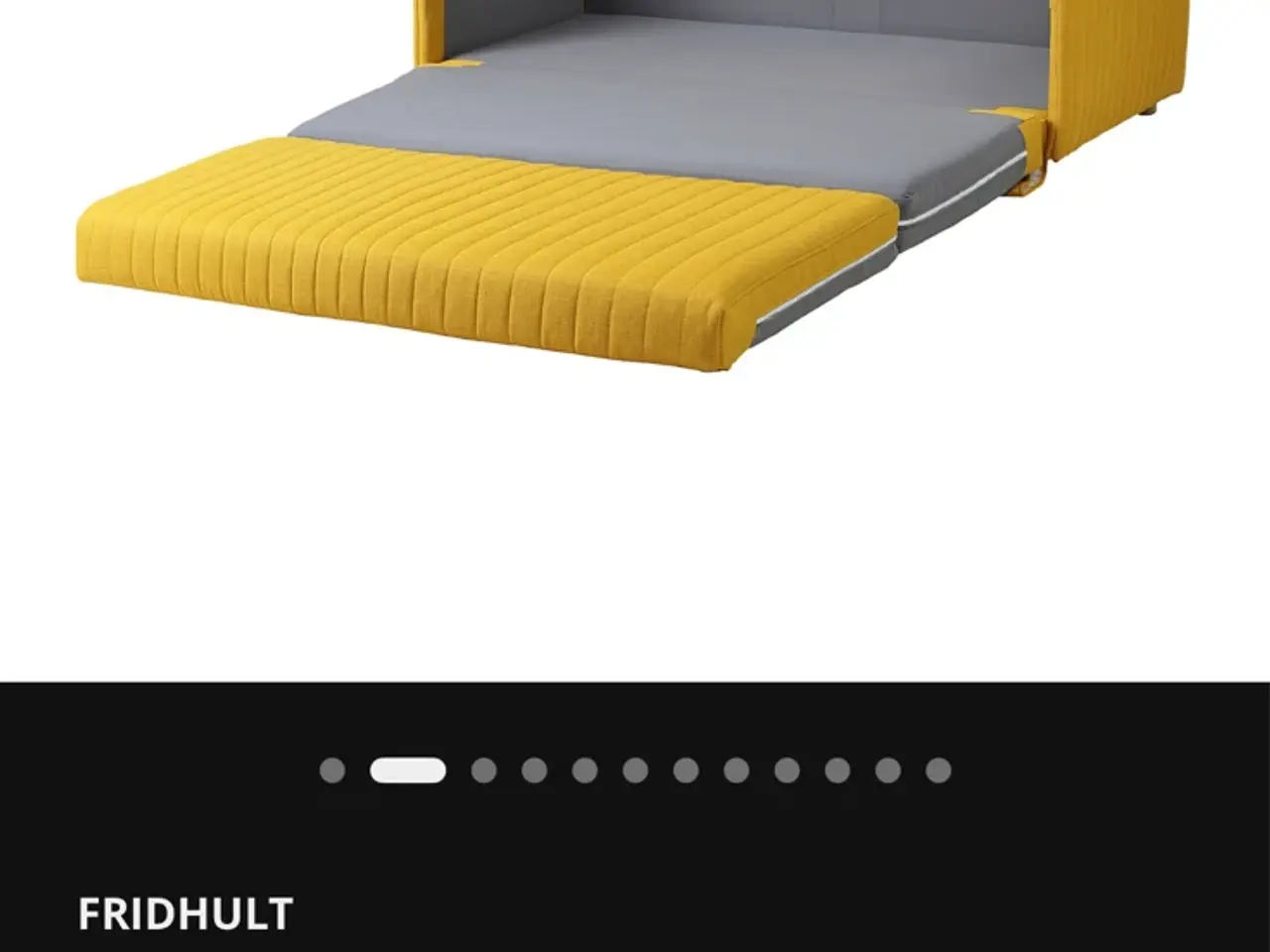 Billede 11 - Super fin FRIFHULT sovesofa 