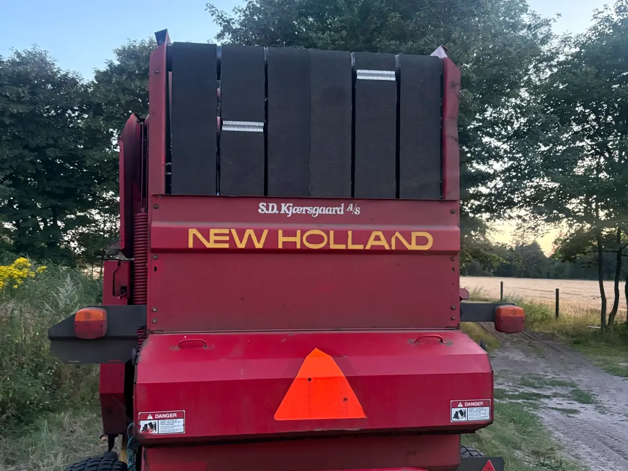 Billede 2 - New Holland 658 Rundballe presser 