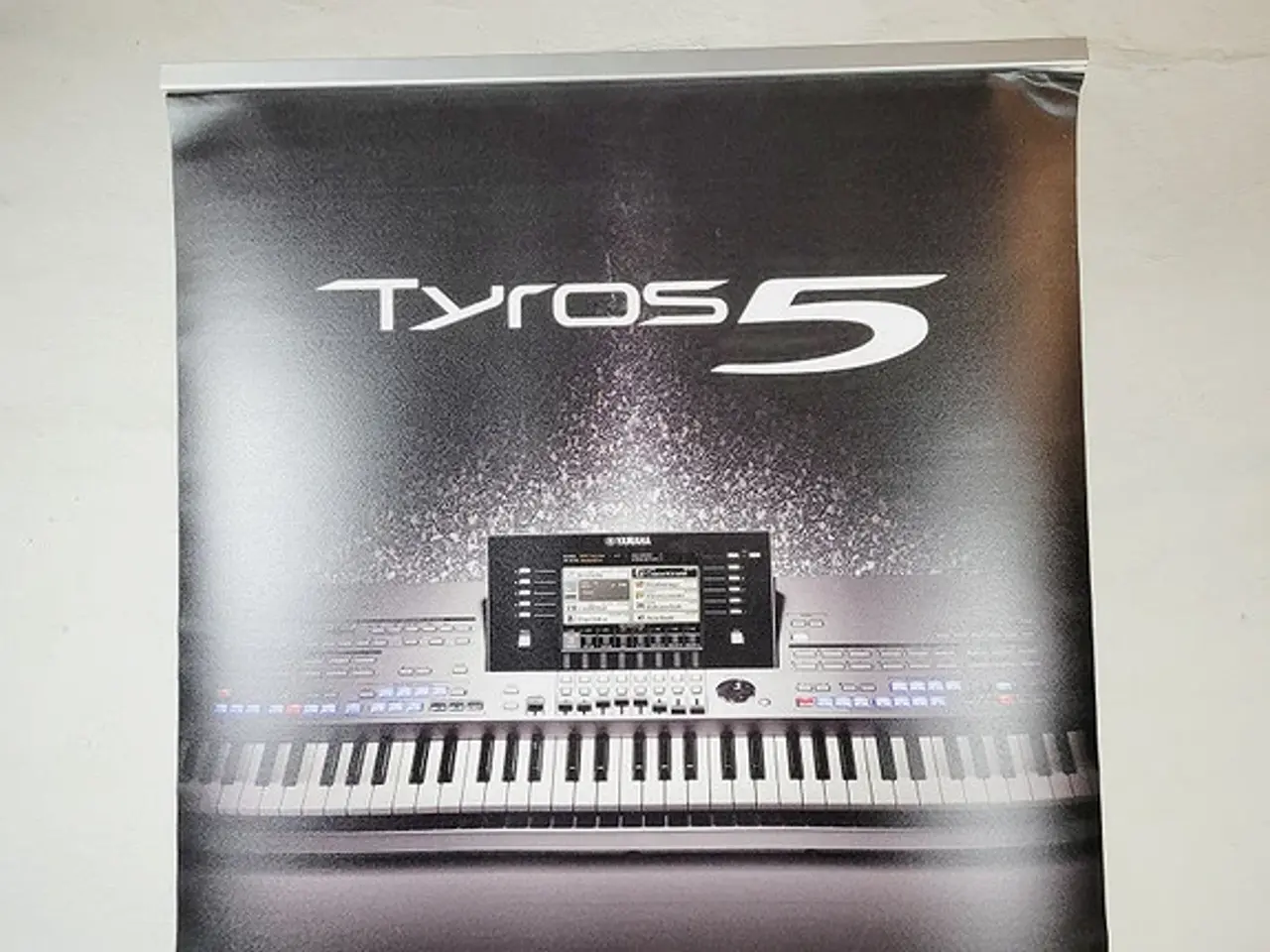 Billede 2 - ⭐️- STOR Yamaha Tyros 5 Banner Reklame