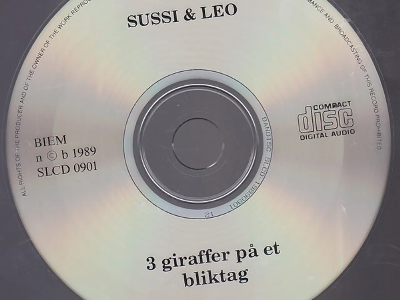 Billede 3 - Sussi & Leo – 3 Giraffer På Et Bliktag – CD
