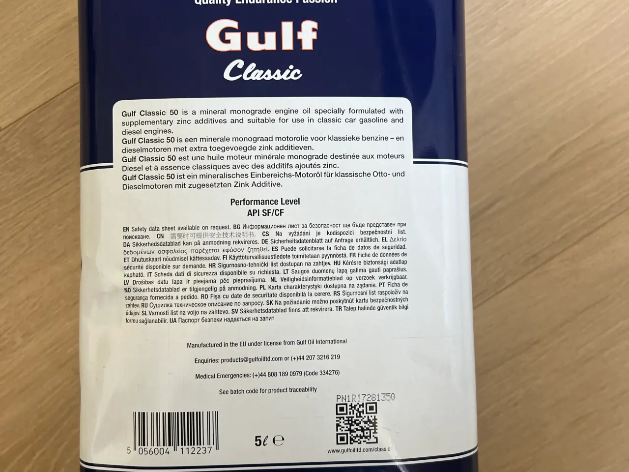 Billede 3 - Gulf 5l metalspande