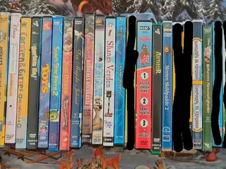 Børnefilm og Tegnefilm sælges