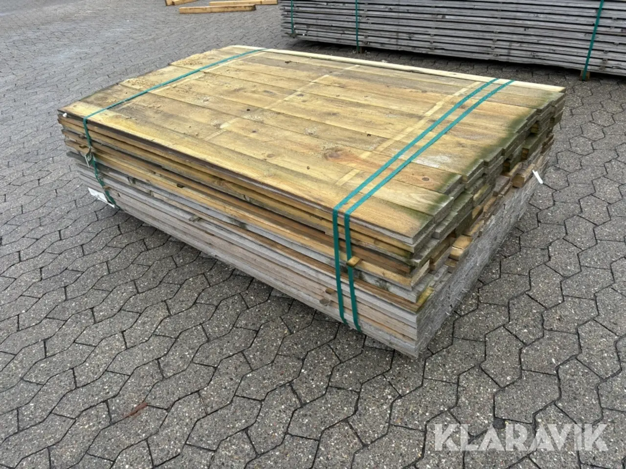 Billede 1 - Hegnsbrædder 195 styk 19x100mm