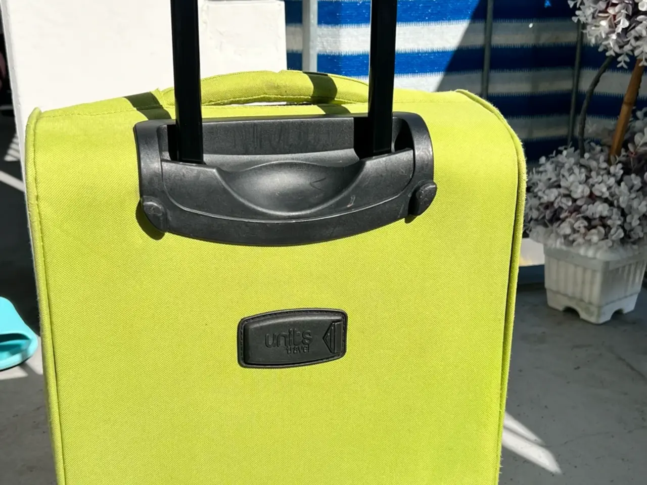 Billede 1 - Units kabinekuffert stof lime grøn unisex