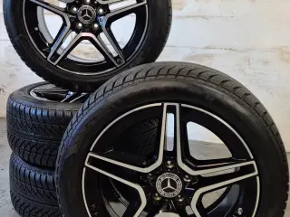 MERCEDES "AMG" ORIGINAL ALUFÆLGE MED NYE VINTERDÆK