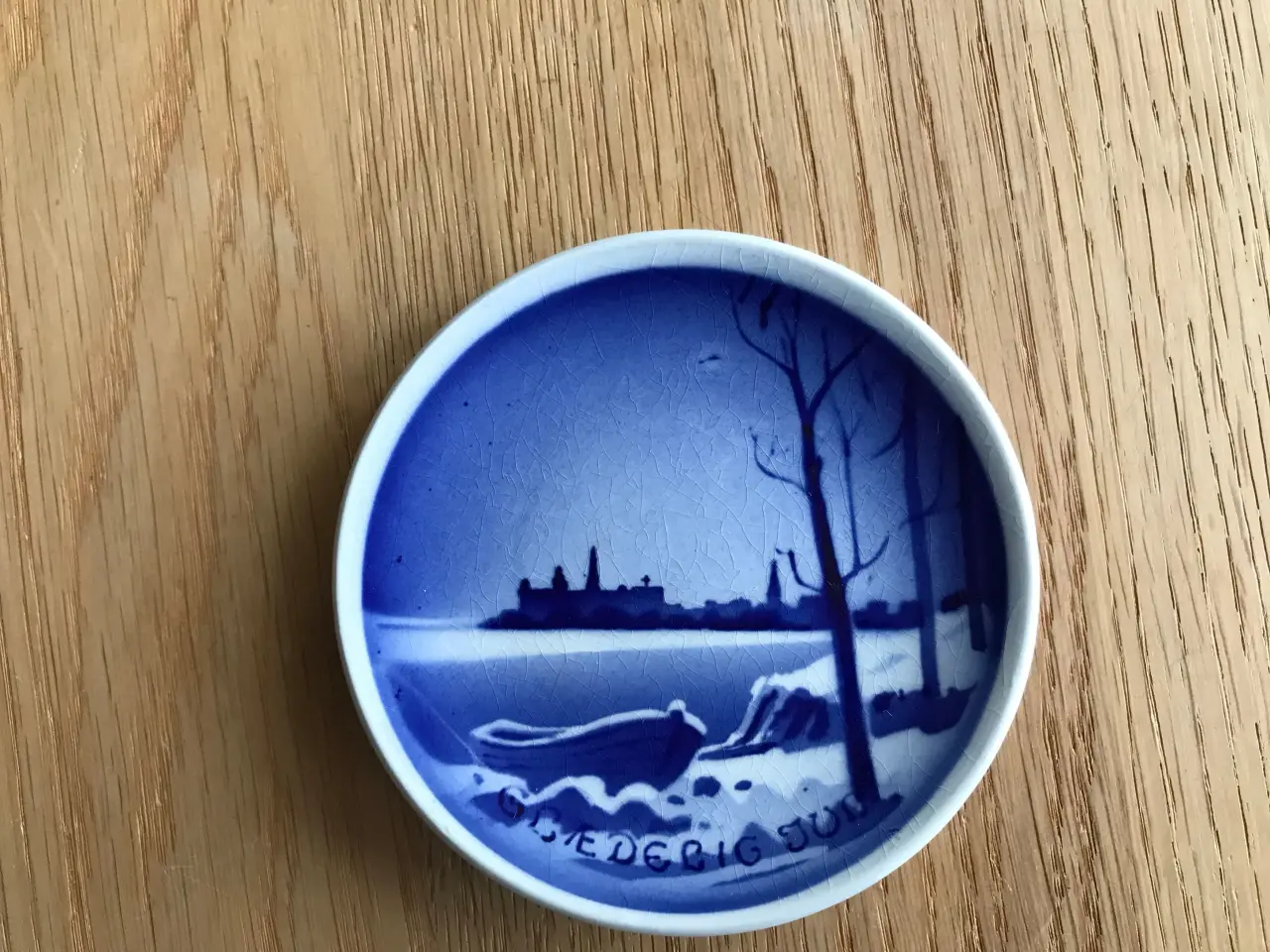 Billede 1 - Jule-Miniplatte - "Kronborg set fra Sverige"
