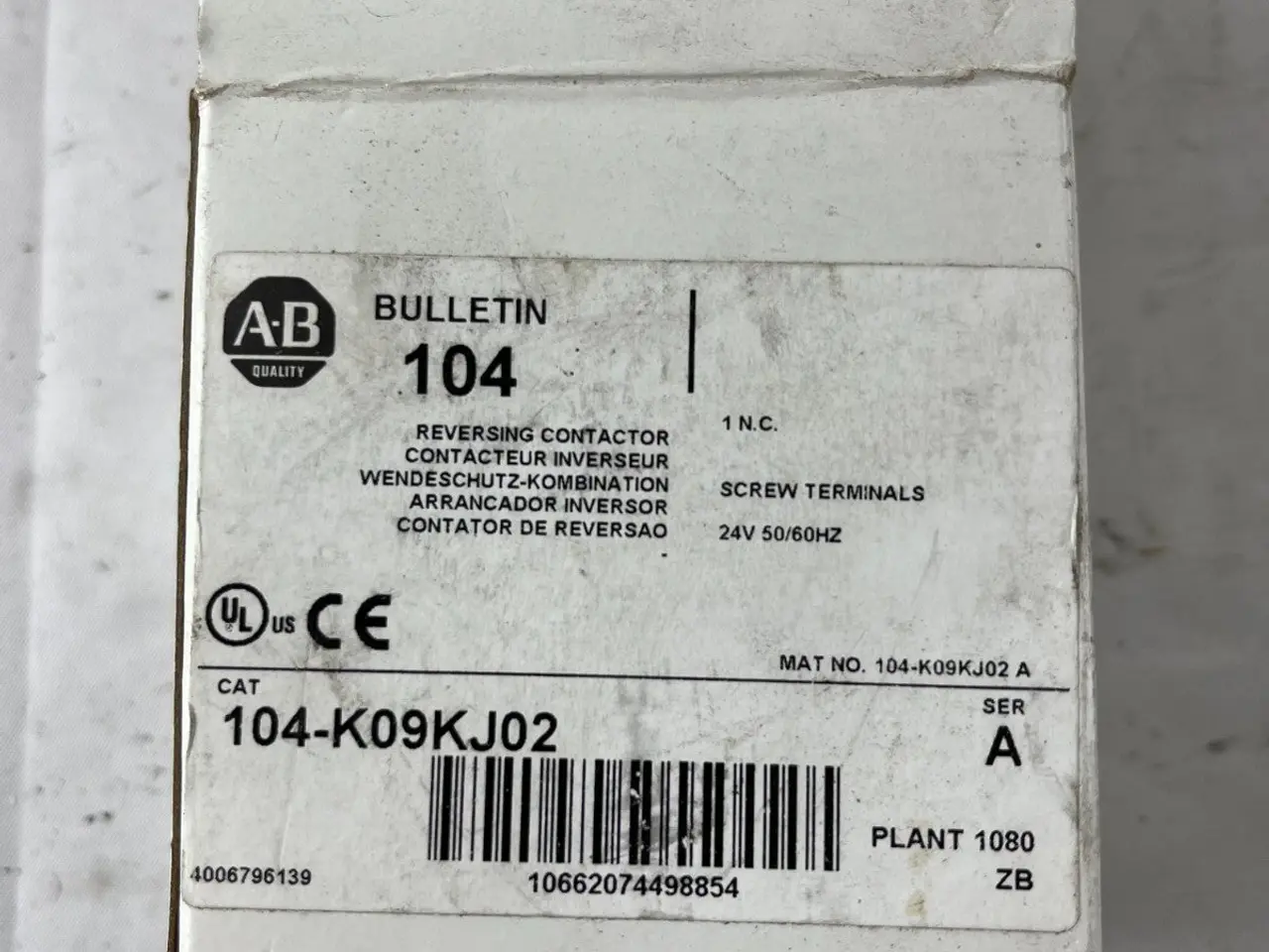 Billede 4 - Allen-Bradley 104-K09KJ02 Miniature Reversing 9A