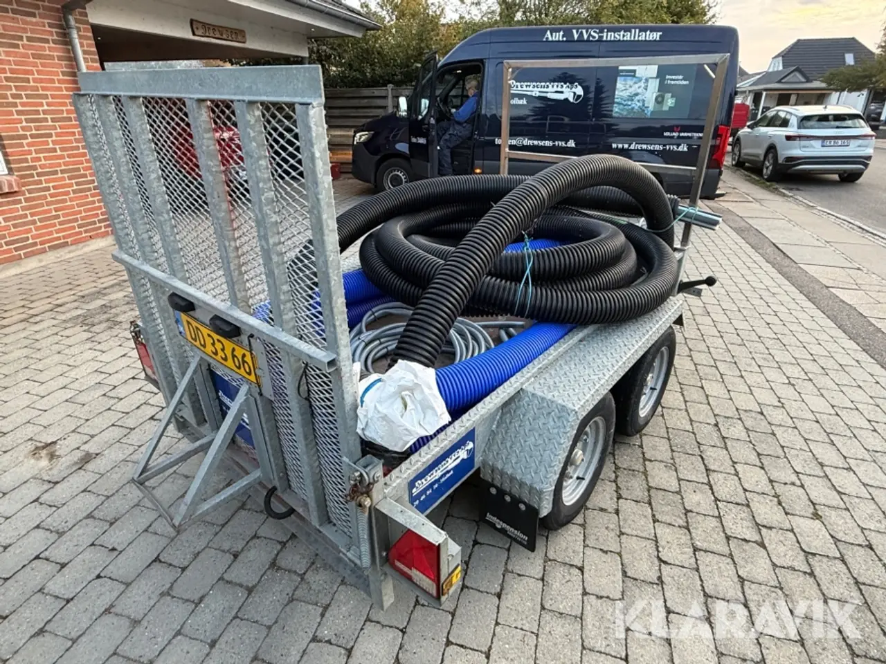 Billede 3 - Maskintrailer Indespension V67Z - med indhold