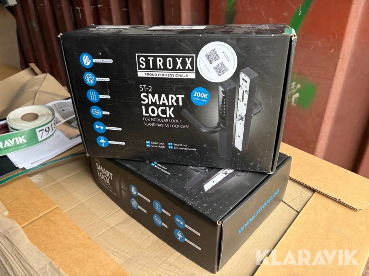 Billede 1 - Dørhåndtag Stroxx ST-2 Smart Lock 2 styk