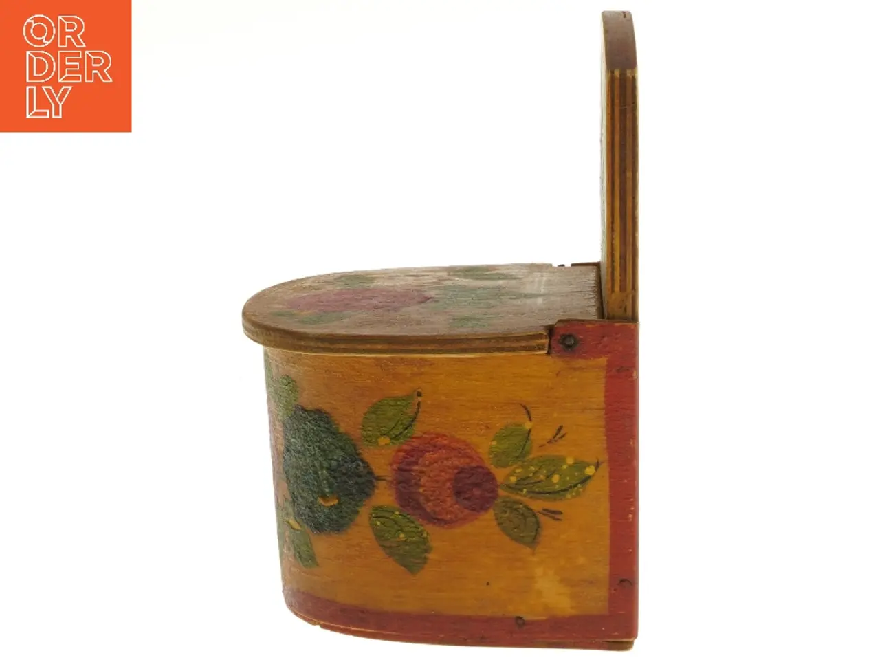Billede 2 - 1960'er USSR Saltkar blomstermønster (str. 18x14,5 cm)