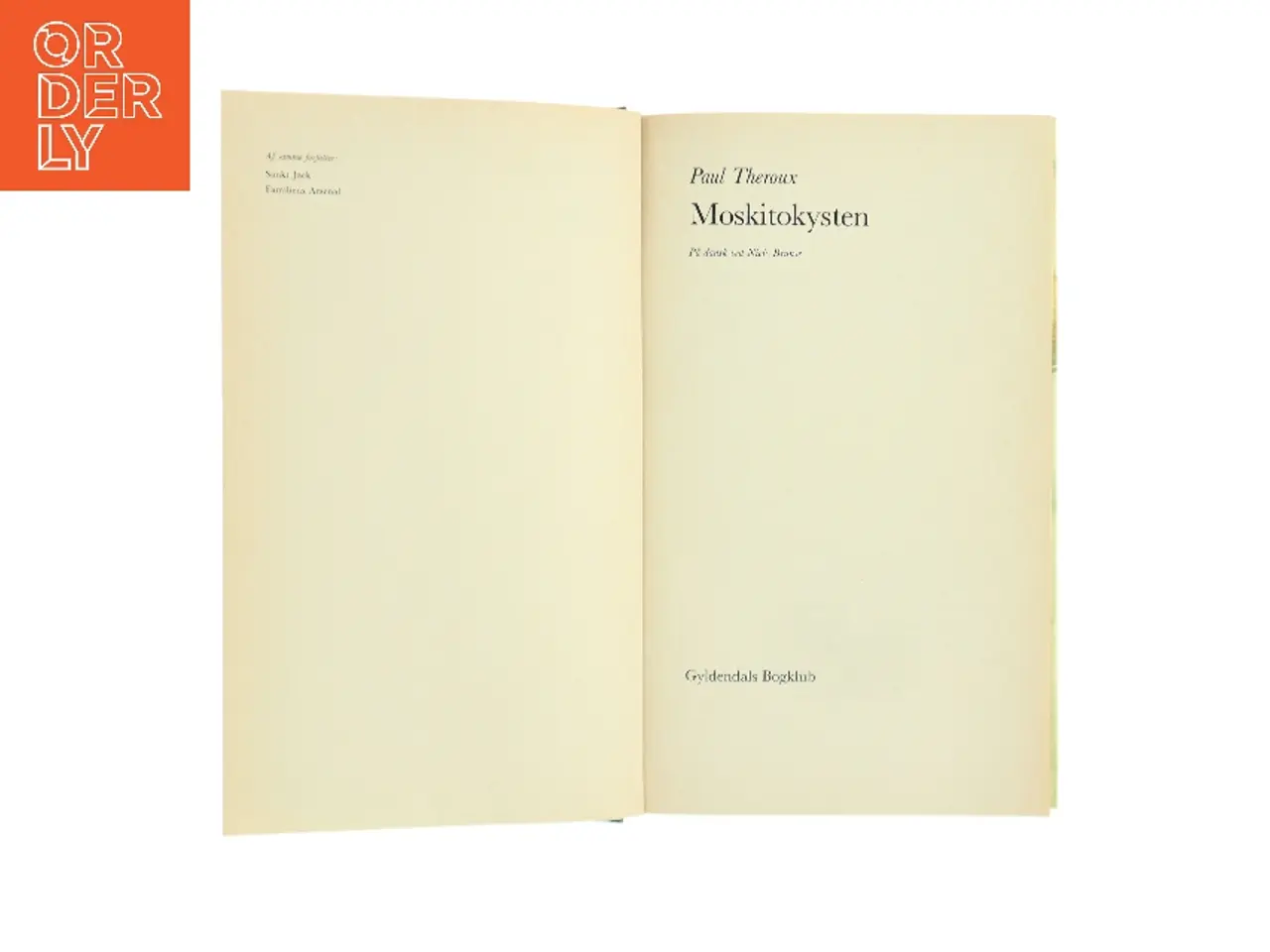 Billede 2 - Moskitokysten af Paul Theroux (Bog)
