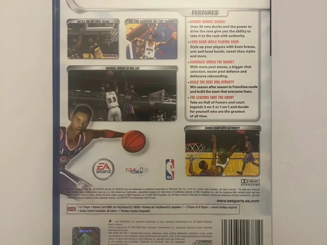 Billede 3 - EA Sports NBA Live 2002 PlayStation 2 spil