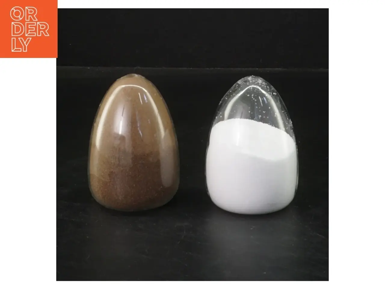 Billede 1 - Salt og peber sæt i glas (str. 7 cm)