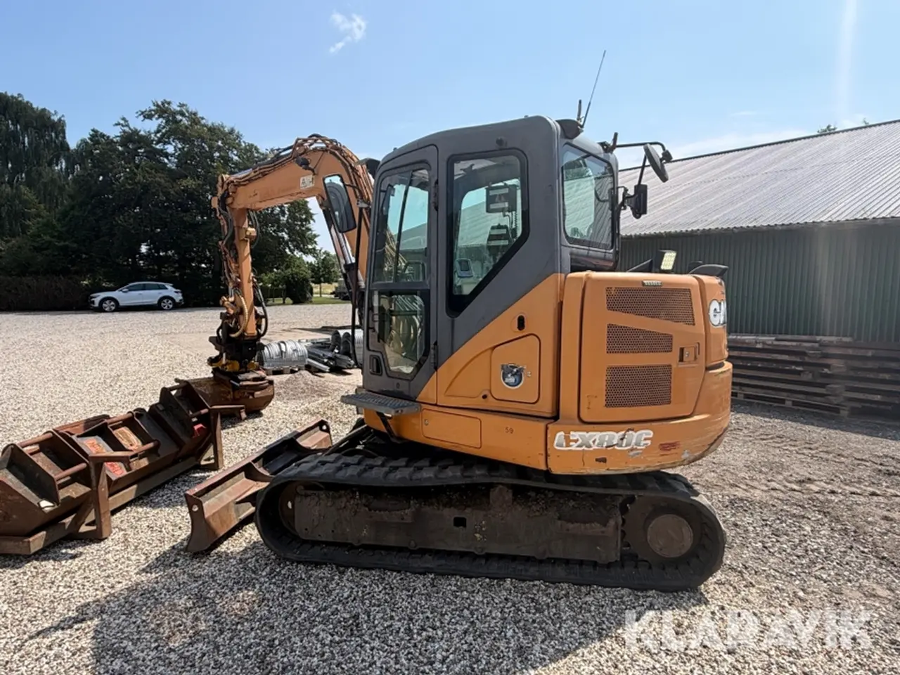 Billede 3 - Gravemaskine Case CX80C