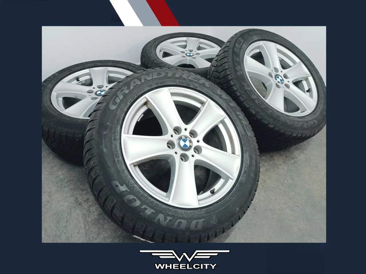 Billede 1 - 5x120 18" ET46 nav BMW X5 style-209 vintersæt