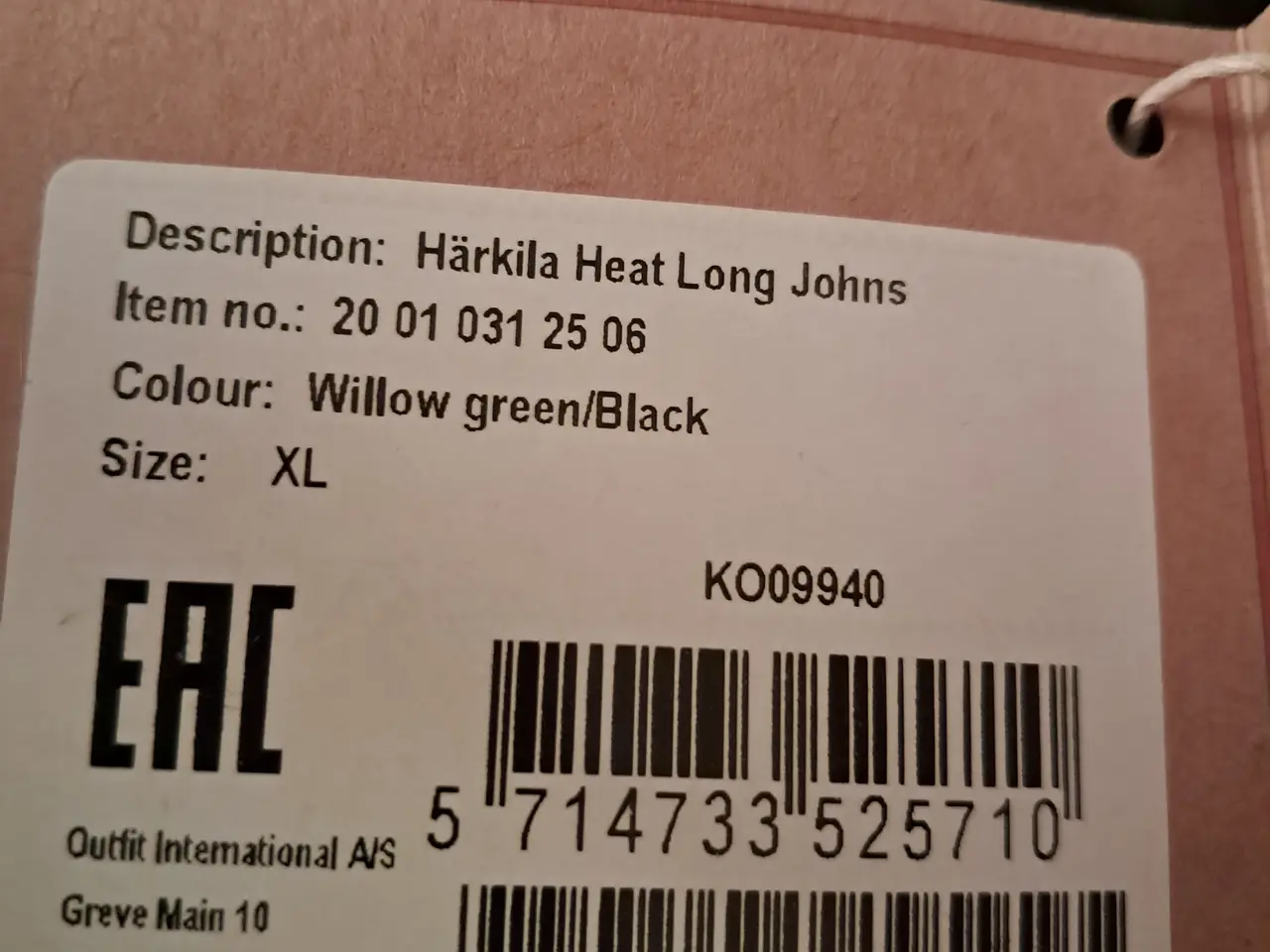 Billede 1 - Harkila heat control sæt