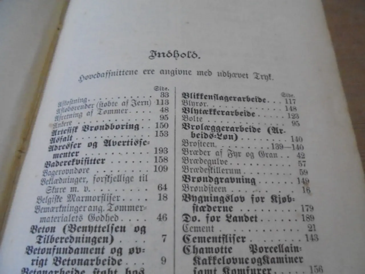 Billede 2 - F. Uldall – overslagsbog – udg. fra 1880 – byggeri