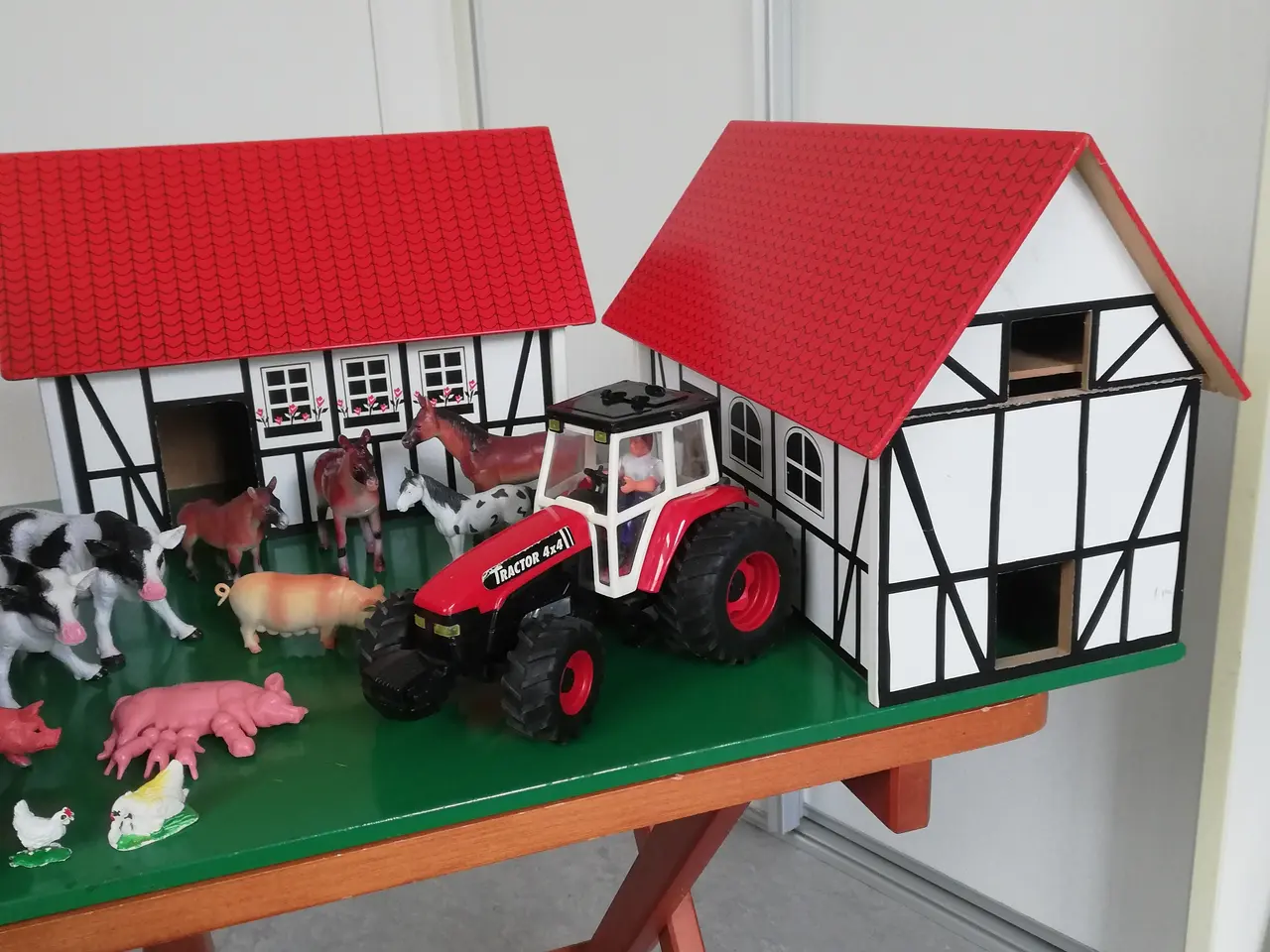 Billede 3 - Bondegård Top Toy med dyr og traktor