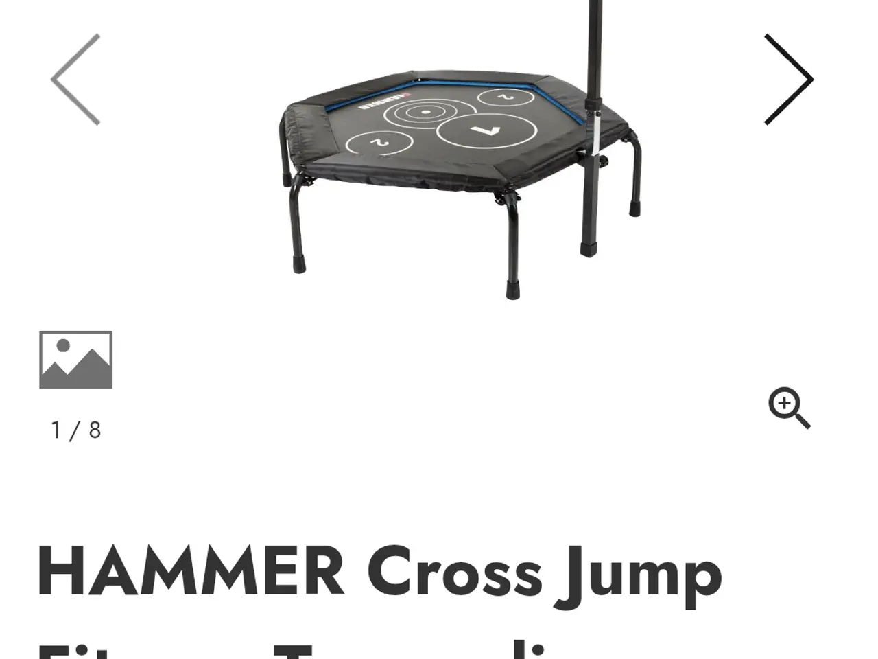 Billede 3 - HAMMER Cross Jump Fitness Tampolin