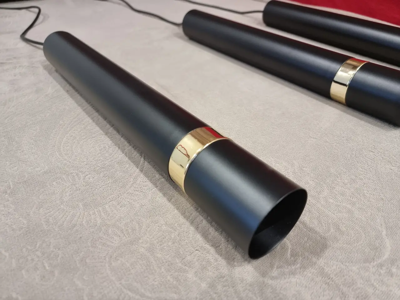 Billede 1 - Smuk Tube pendel / loftlampe med 3 rør