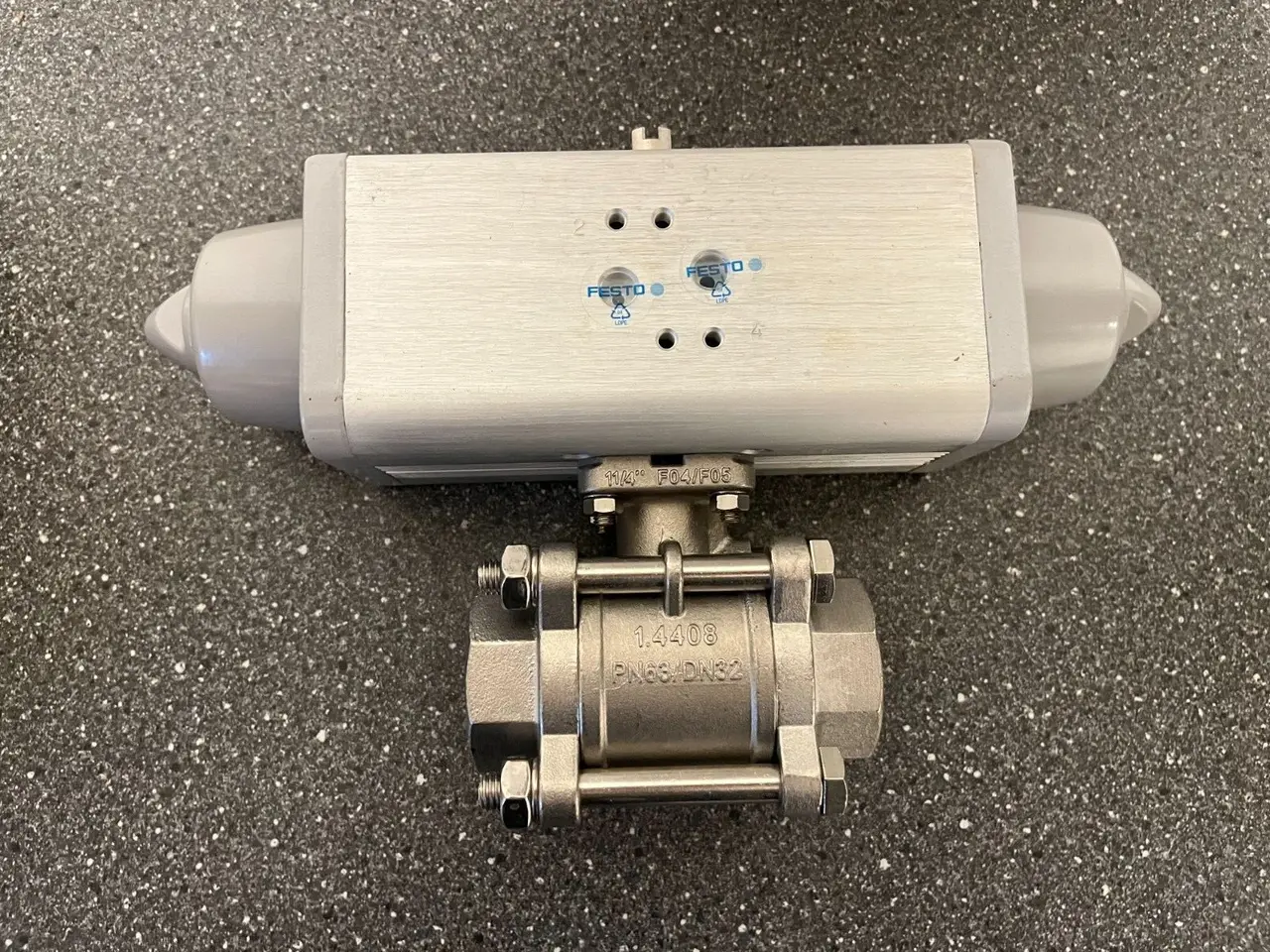 Billede 10 - Festo VZBA 1-1/4" Stainless Steel Pneumatic Ball
