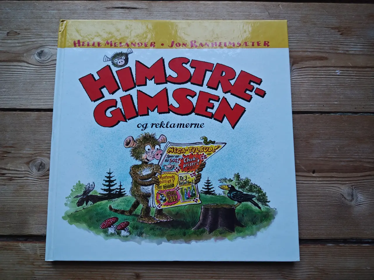 Billede 1 - Himstre Gimsen og reklamerne BOG