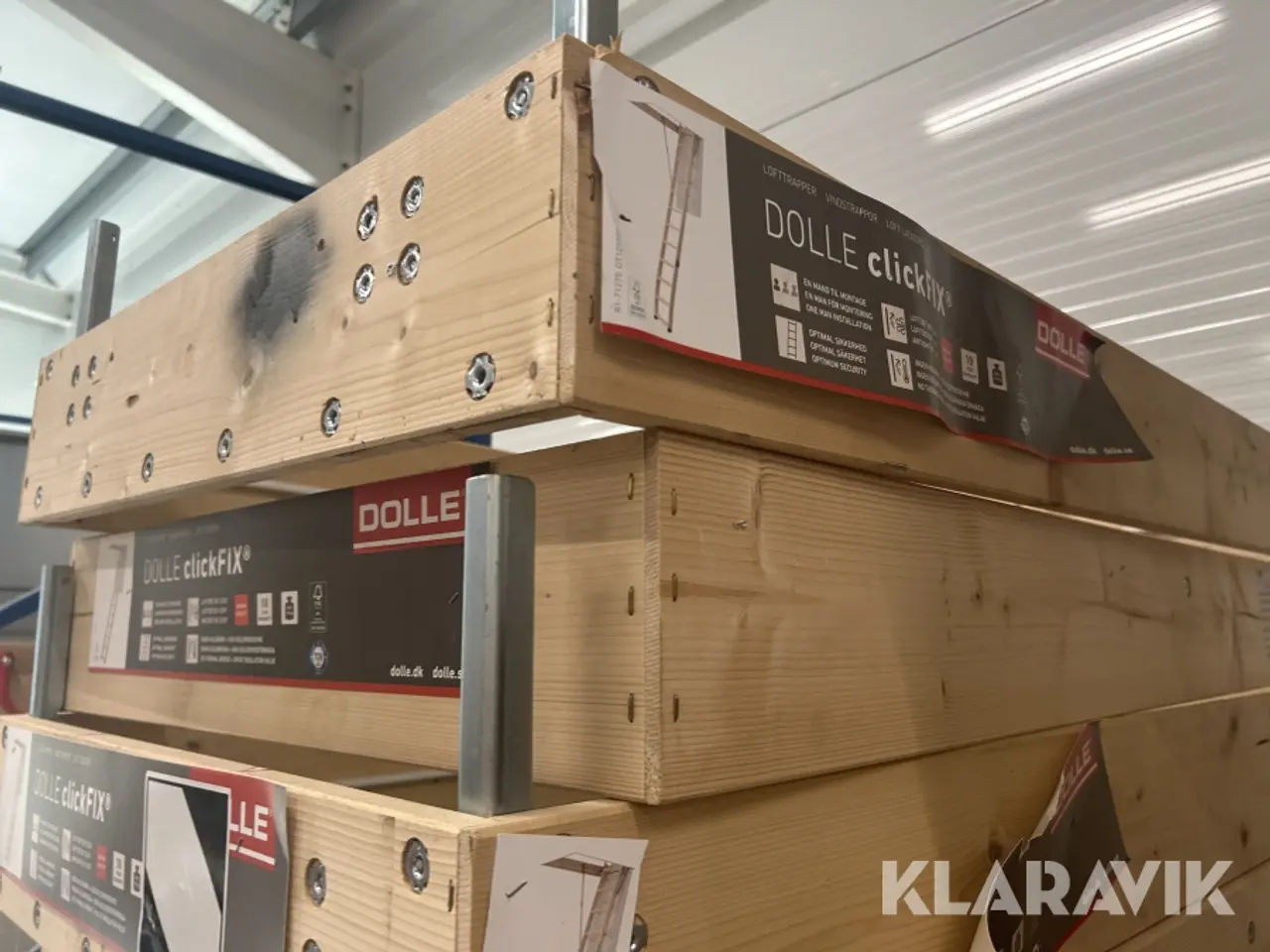 Billede 6 - Loftstrapper Polar 3stk samt 4 rammer
