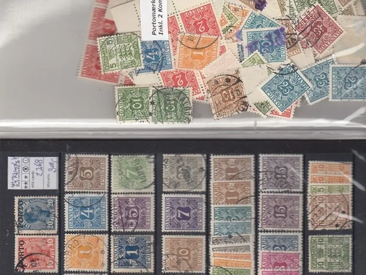 Billede 1 - Portomærker 2 sæt. 400 stk. I alt.