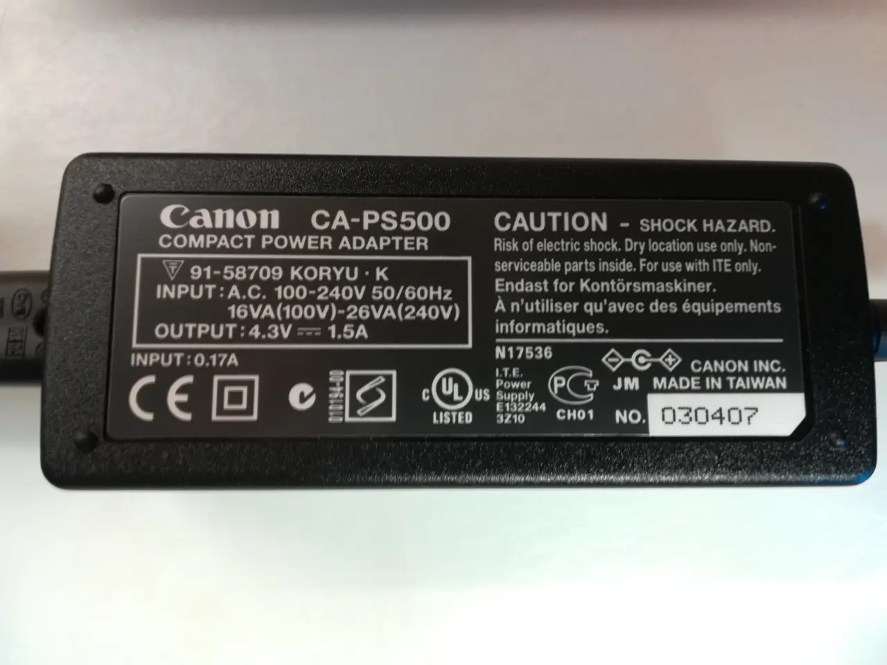 Billede 7 - CANON ACK900 strømadapter sæt-IXUS og Digital Elph