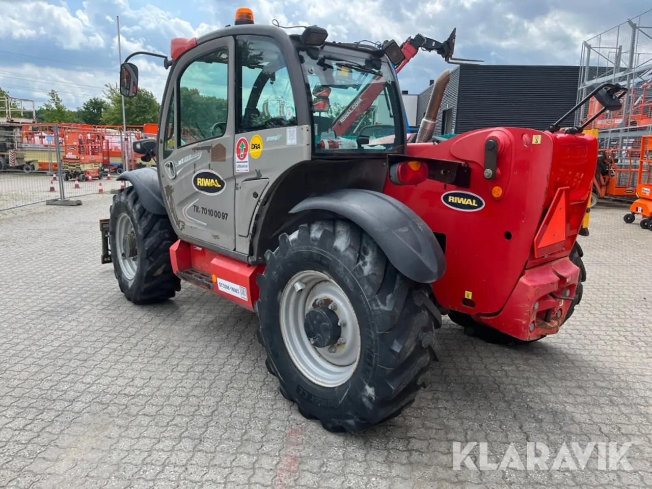 Billede 4 - Teleskoplæsser Manitou MT 835