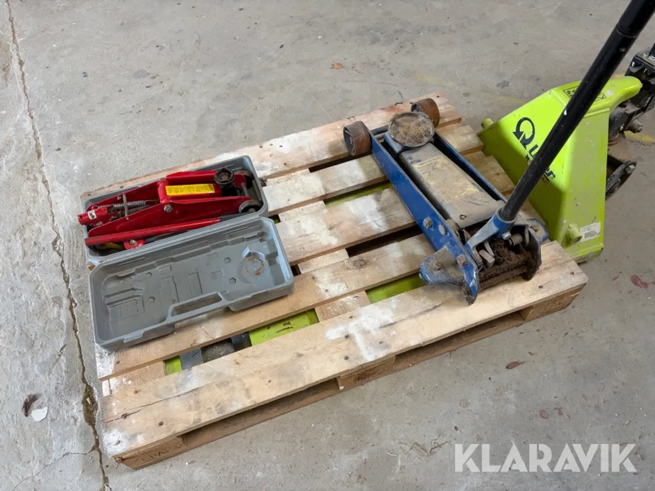 Billede 6 - Palleløfter Lifter by Pramac GS Basic 22S2, 1150 × 525 mm, 1 Styk, samt 2 hydrauliske garagedonkrafte